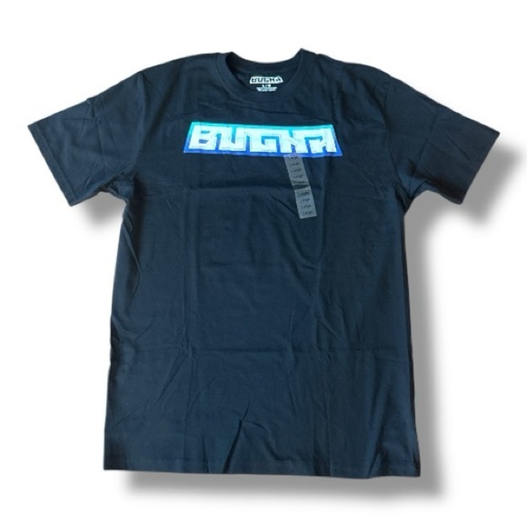 BUGNA Black Men's T-Shirt - Picture 2 of 5